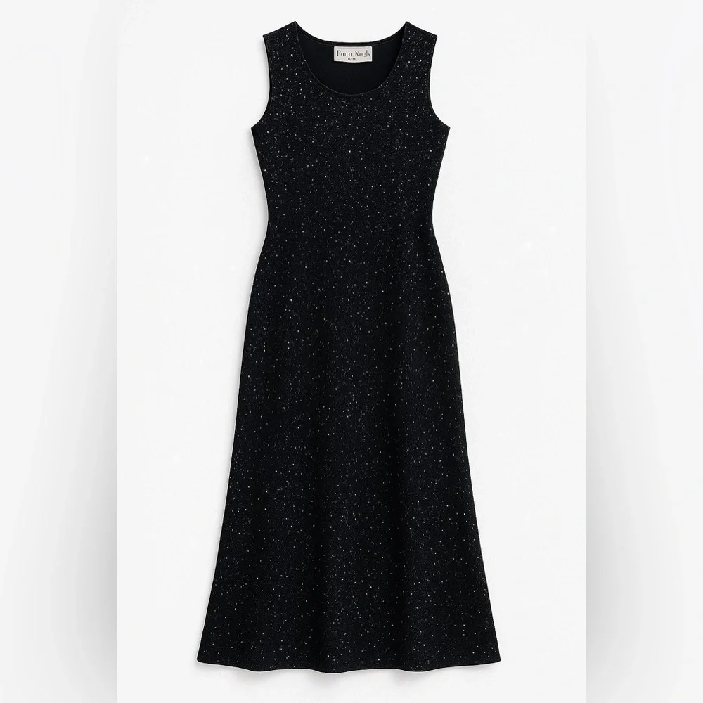 Sparkly Ronni Nicole Black Sparkly Dress Knit Dress | Size SP - Picture 1 of 13